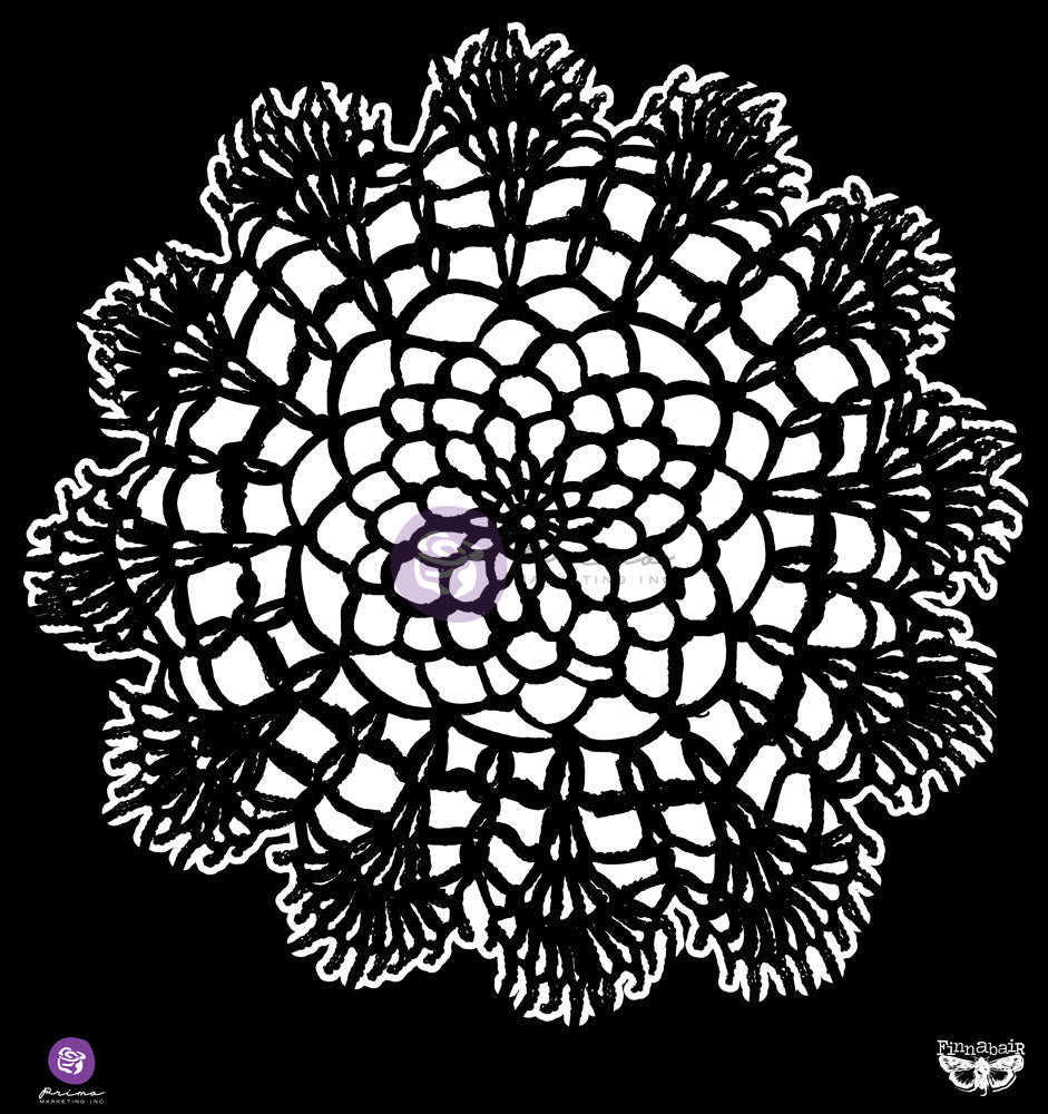 Doily Large - Finnabair Stencil
