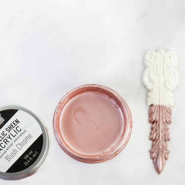 Blush Chrome - Acrylic Metallic Sheen
