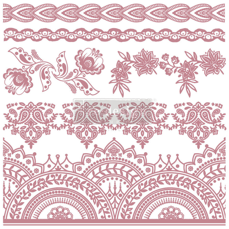 Bohemian Florals - Decor Stamps