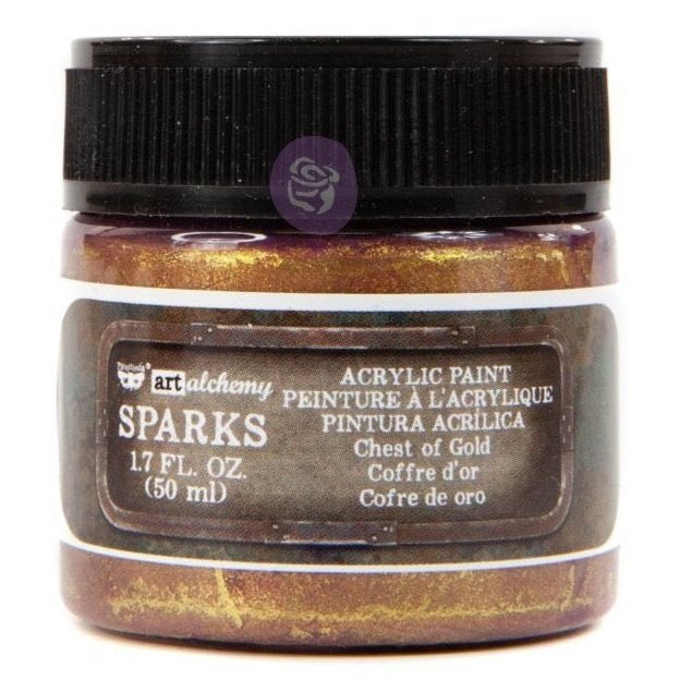 Chest of Gold - Finnabair Sparks Acrylic Paint