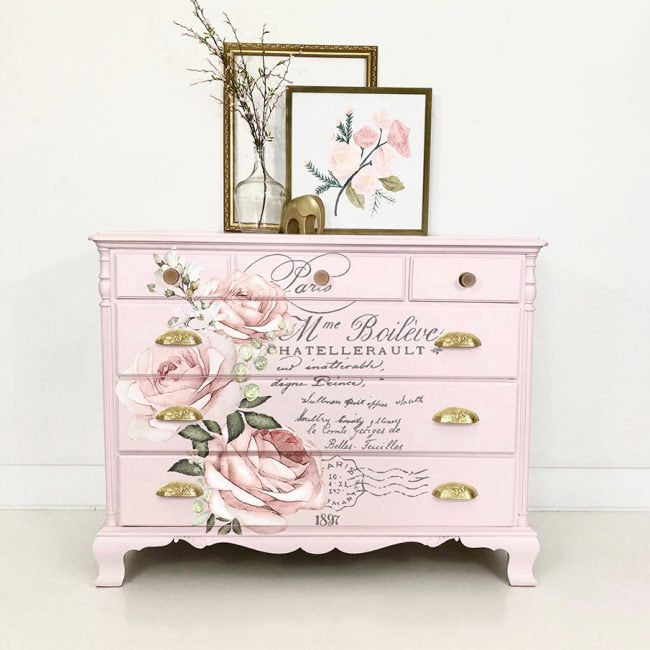 Chatellerault Rose - Decor Transfer - Furniture Transfer