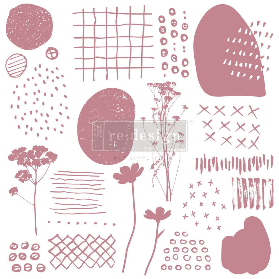 Abstract Scribbles - Decor Stamps