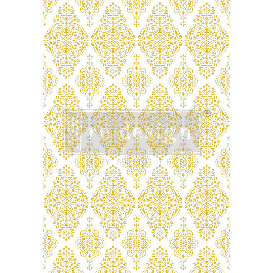House of Damask - Kacha Gold Decor Transfer - Furniture Transfer