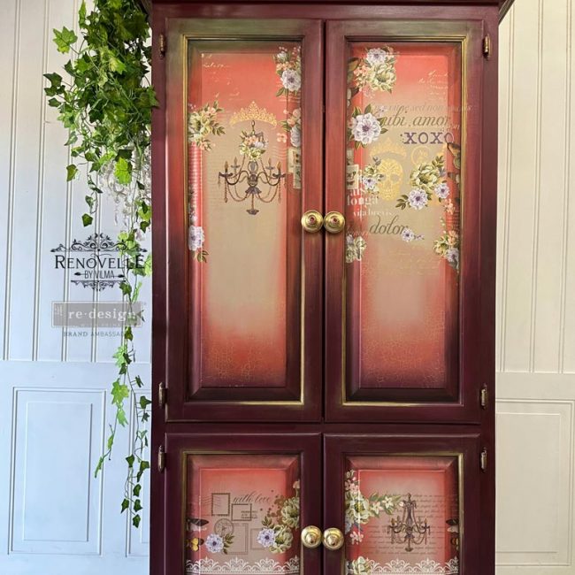 With Love, Skully - CeCe Decor Transfer - Furniture Transfer