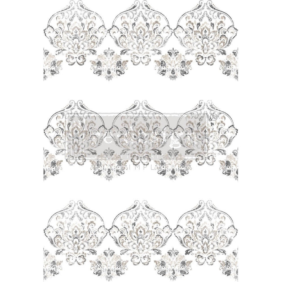 Antique Damask - Decor Transfer - Furniture Transfer