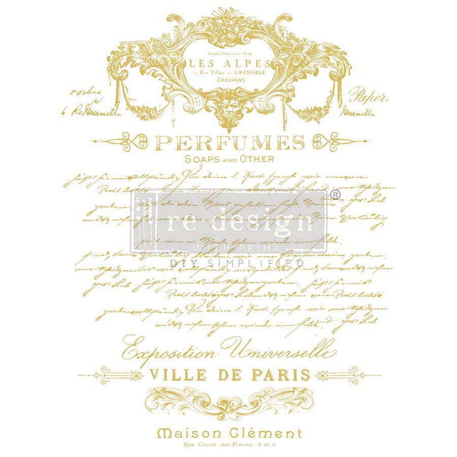 Perfume Notes - Kacha Decor Transfer - Furniture Transfer