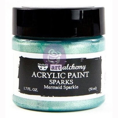 Mermaid Sparkle - Finnabair Metallic Acrylic Paint