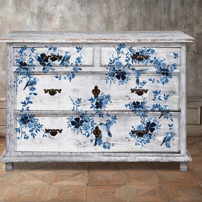 Pretty in Blue - Decor Transfer - Furniture Transfer