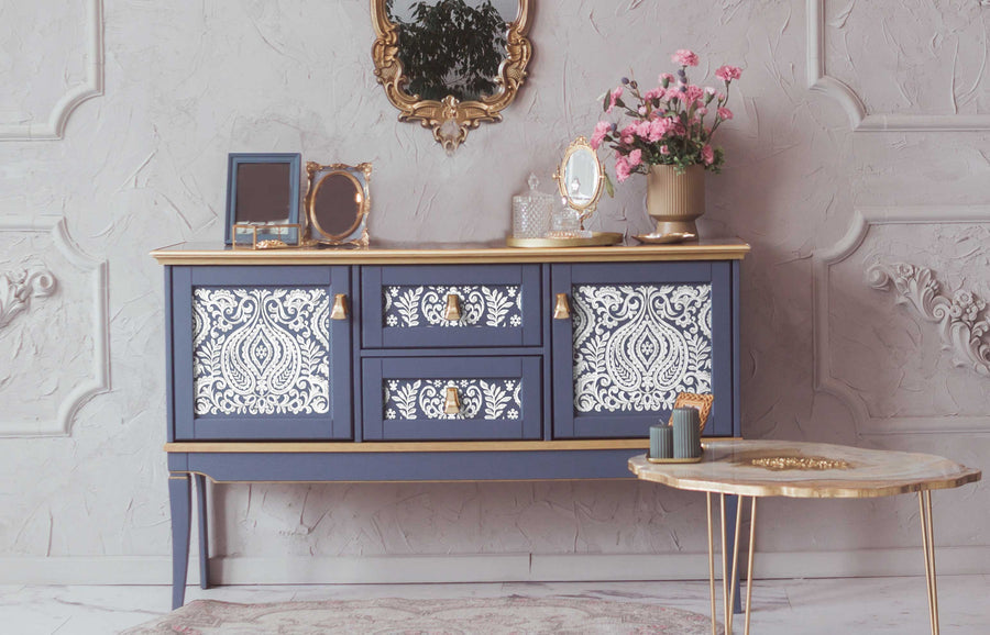 White Engraving - Decor Transfer - Furniture Transfer