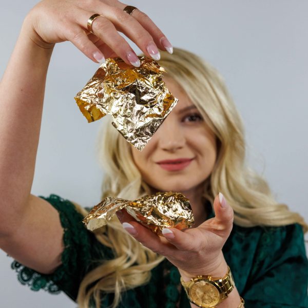 Gold Leaf Sheets, Kacha