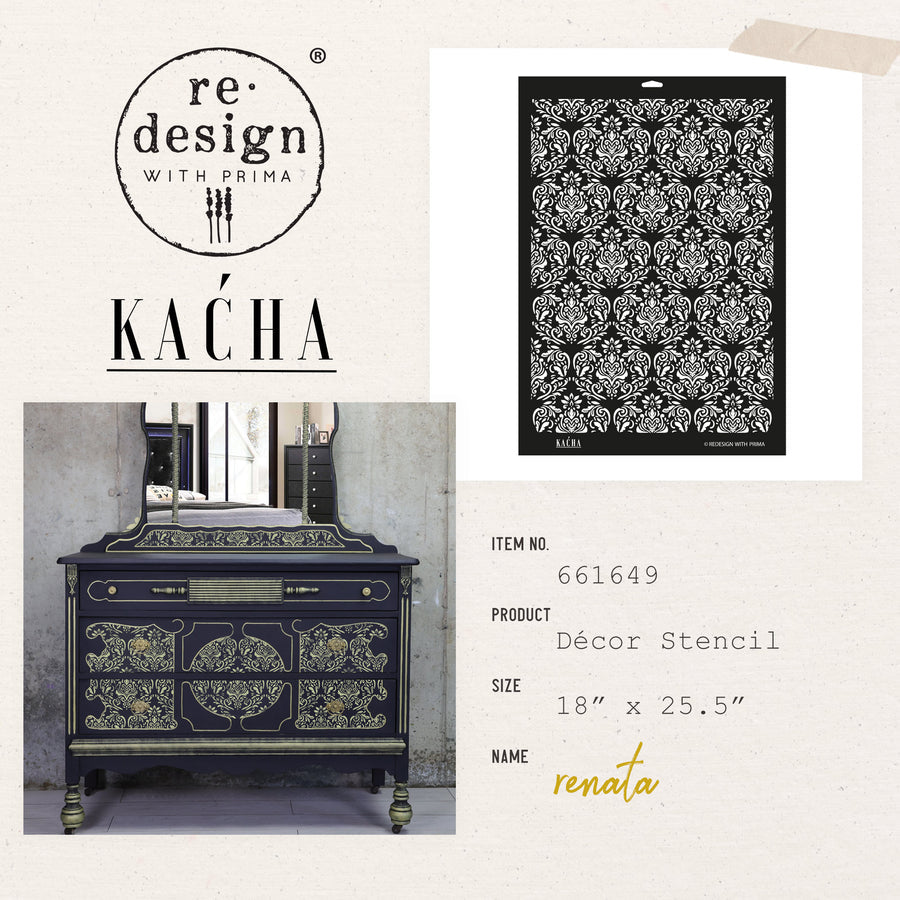 Renata - Kacha Decor Stencil