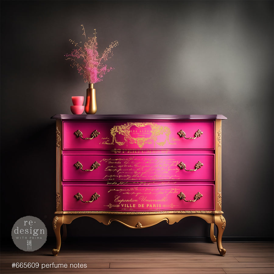 Perfume Notes - Kacha Decor Transfer - Furniture Transfer