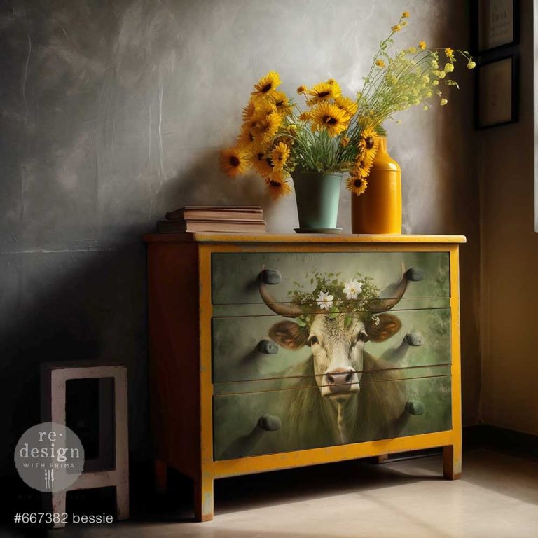 Bessie - A1 Decoupage Fiber
