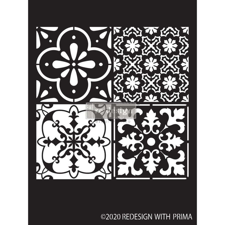 Coastal Tile - Decor Stencil