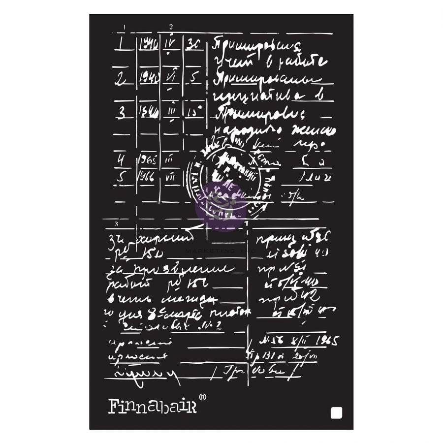 Documented - Finnabair Stencil