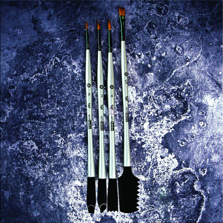 Double Sided Texture Brushes (4 Pcs)