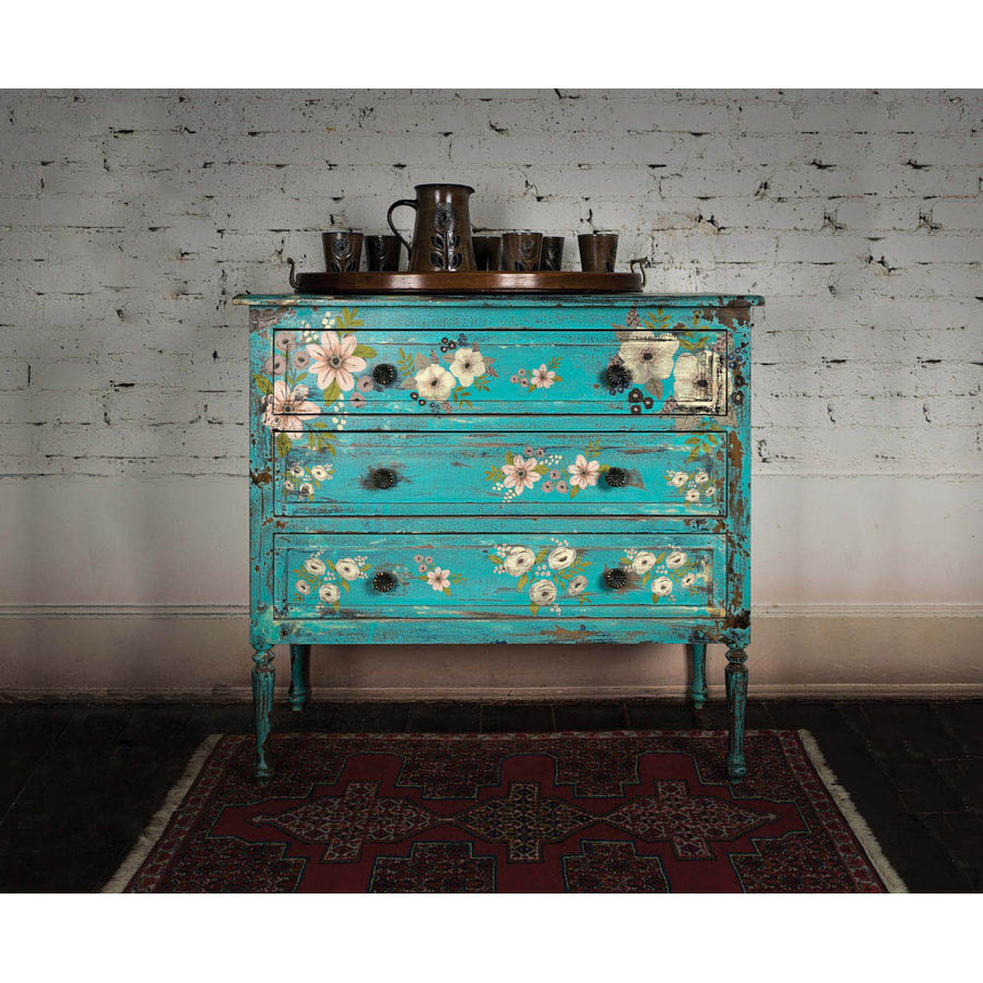 Painted Florals - Decor Transfer - Furniture Transfer