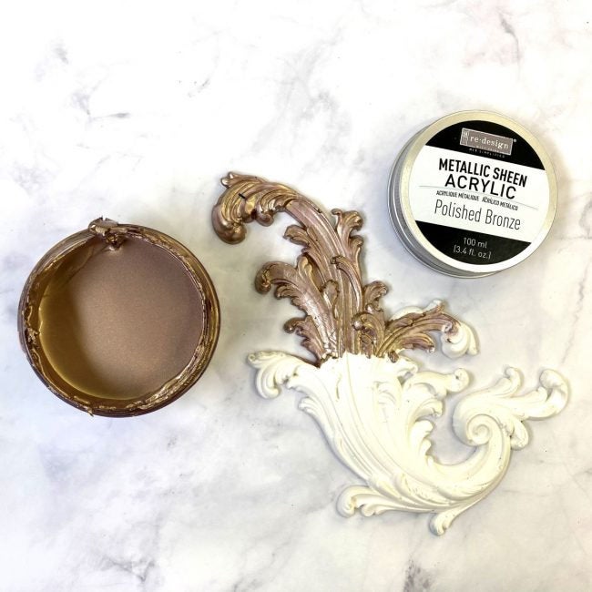 Polished Bronze - Acrylic Metallic Sheen