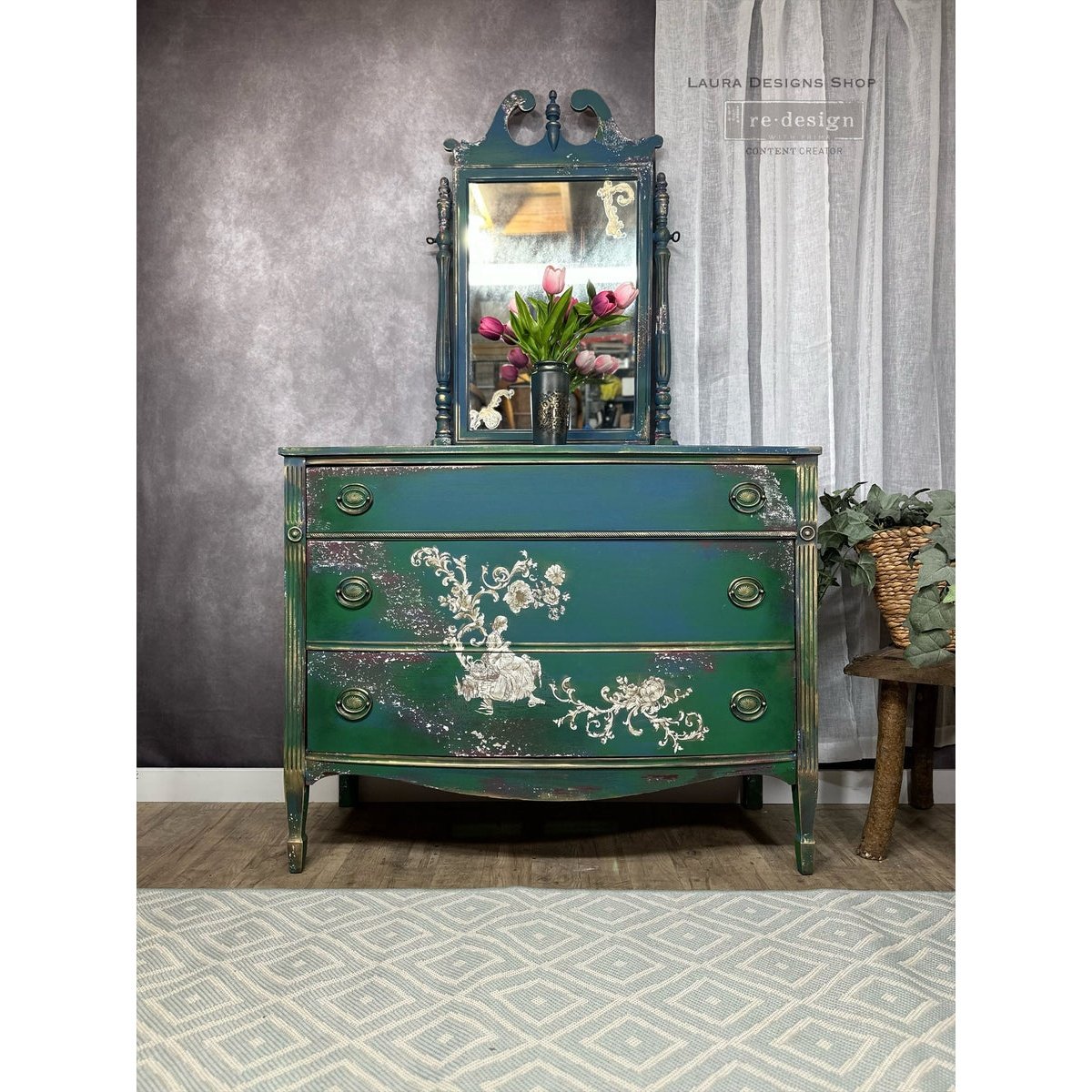 Alaina Toile - Decor Transfer - Furniture Transfer