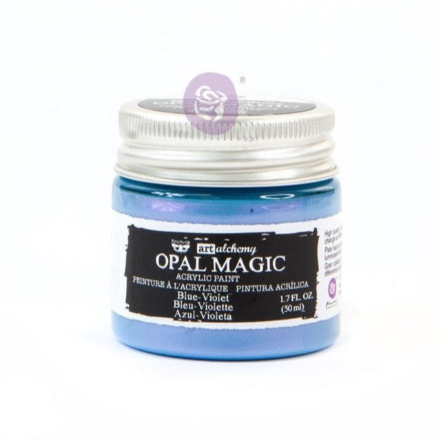 Blue-Violet Opal Magic - Finnabair Acrylic Paint