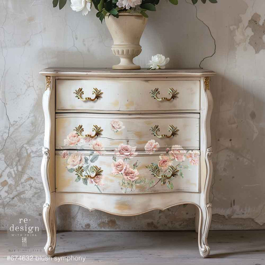 Blush Symphony - Mini Transfer - Small Transfer