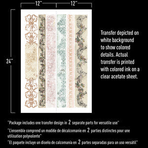Distressed Borders II - Decor Transfer - Furniture Transfer