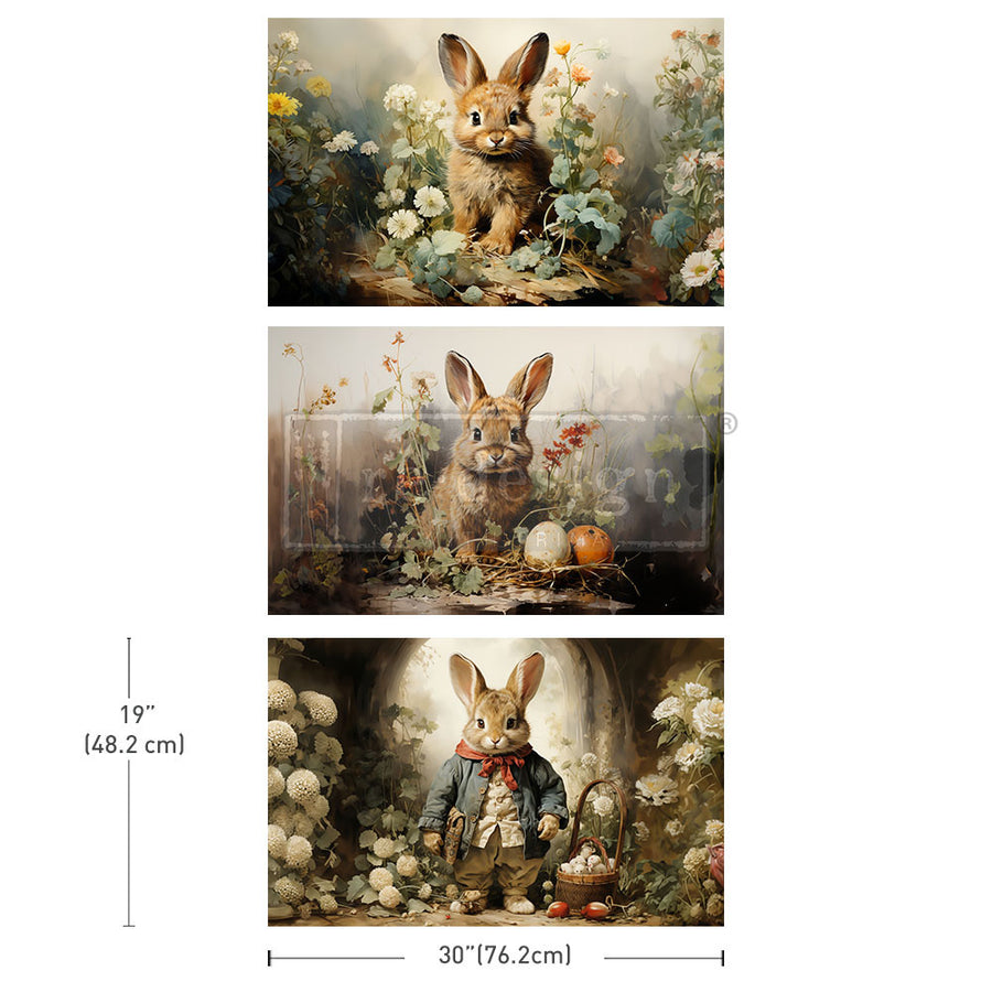 Dreamy Bunnies - Decoupage Paper Pack