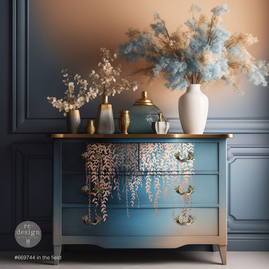 In The Field - Kacha Rose Gold Foil Transfer