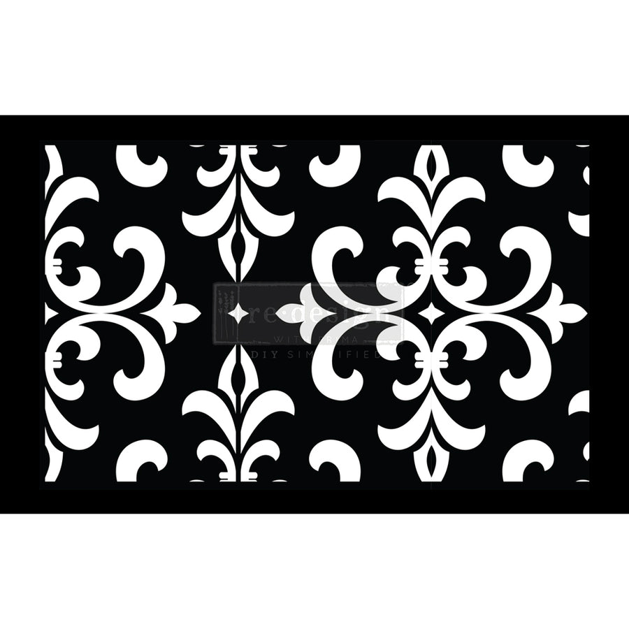 Modern Damask - CeCe Stick & Style Stencil