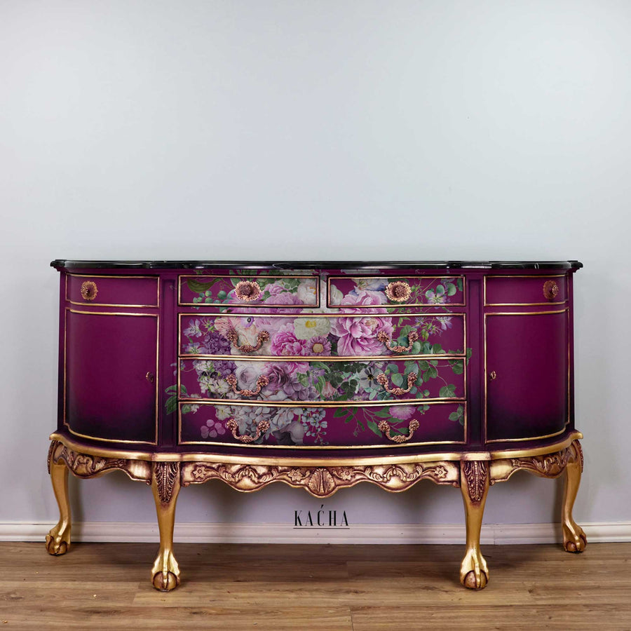 Morning Purple - Kacha Decor Transfer - Furniture Transfer