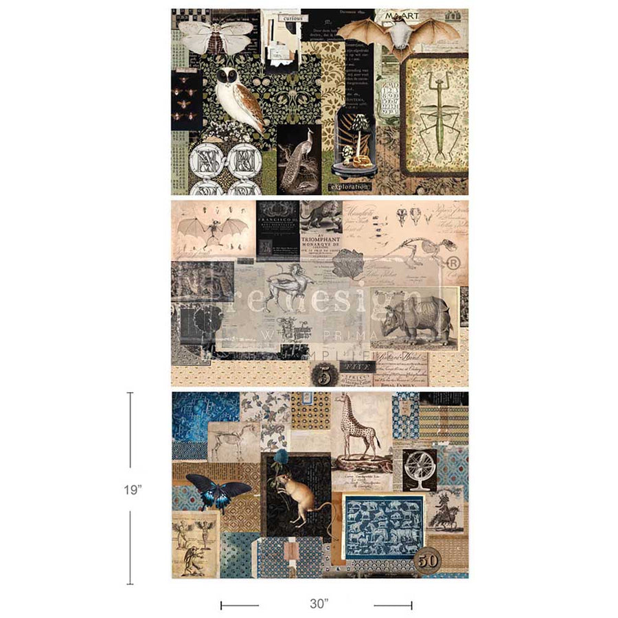 Mystic Manuscripts - Decoupage Fiber Paper Pack