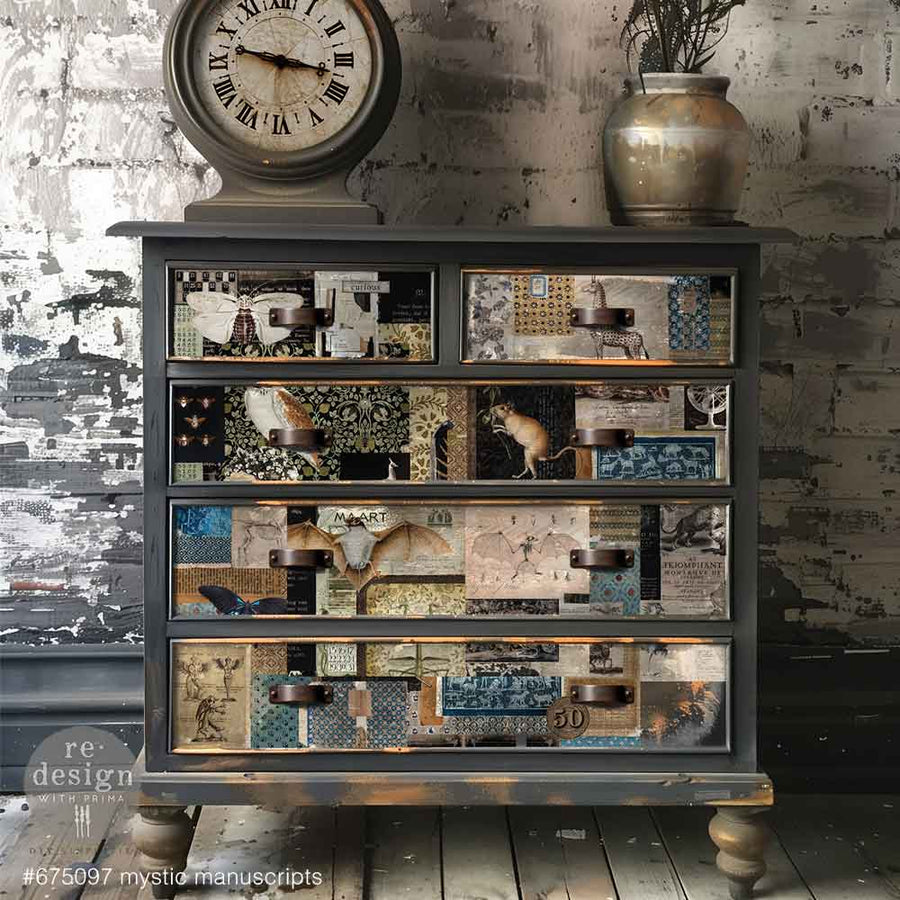 Mystic Manuscripts - Decoupage Fiber Paper Pack