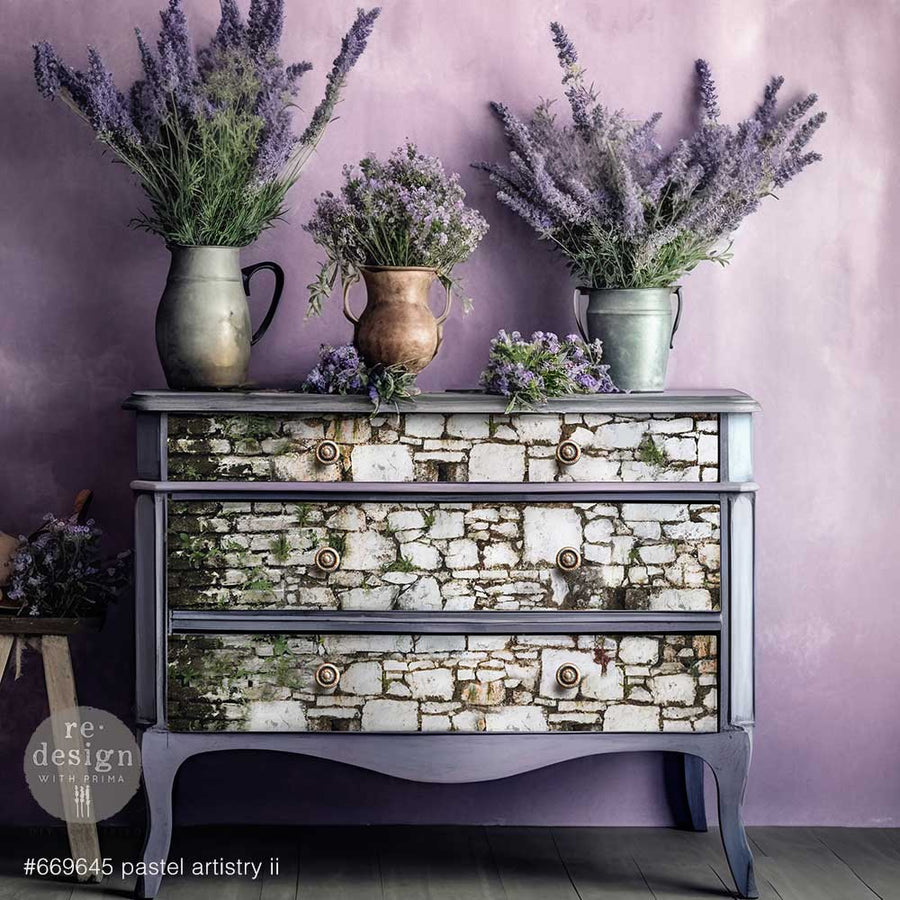 Pastels Artistry II - Decoupage Paper