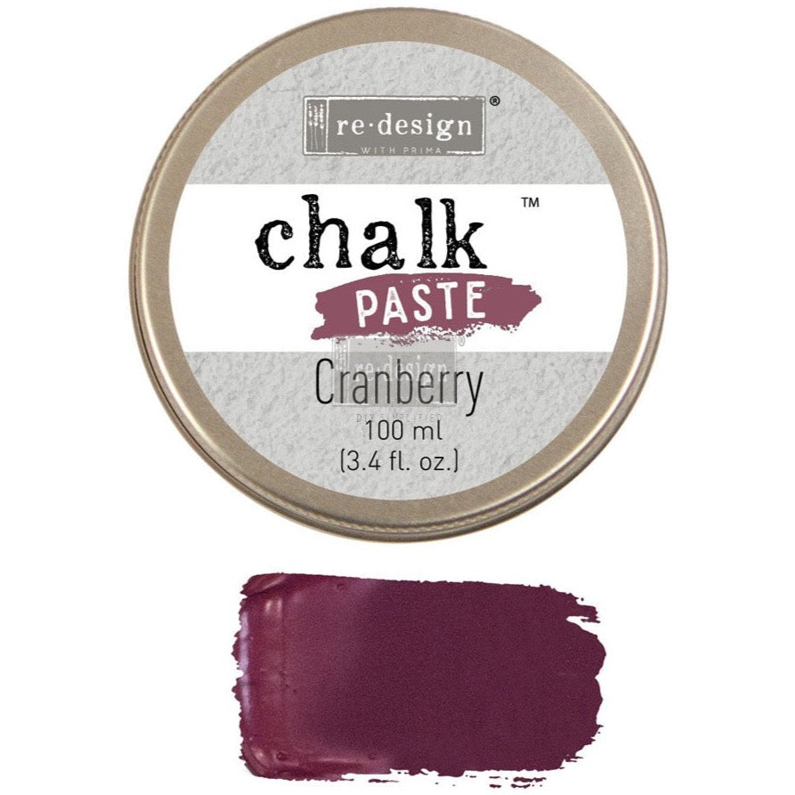 Cranberry Chalk Paste