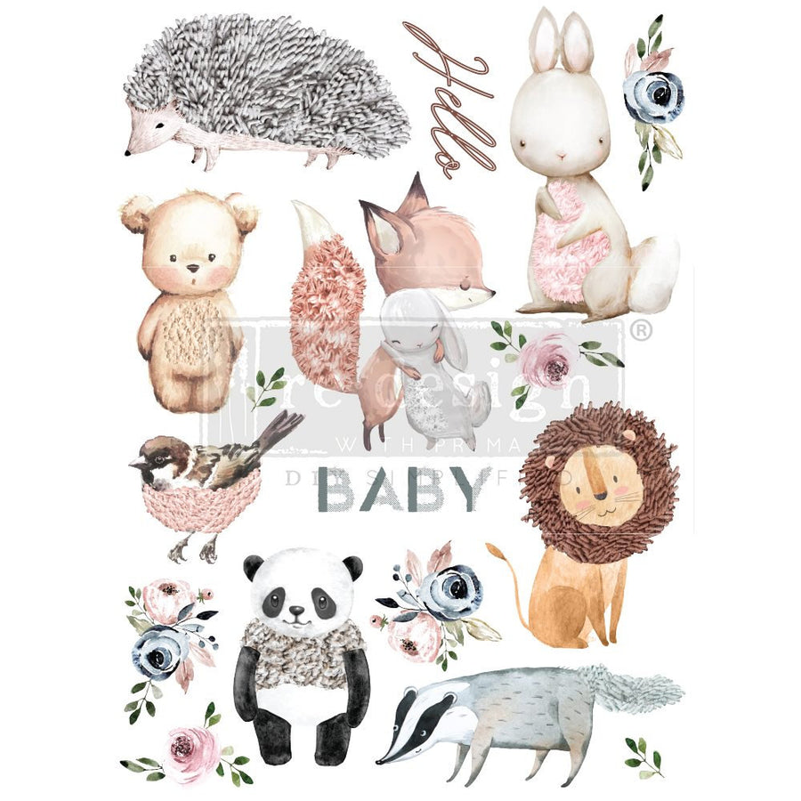 Hello Baby - Decor Transfer - Furniture Transfer