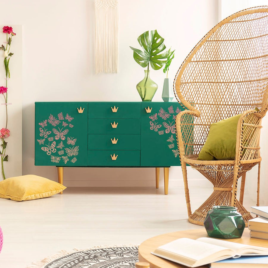 Butterfly Love - Decor Stencil