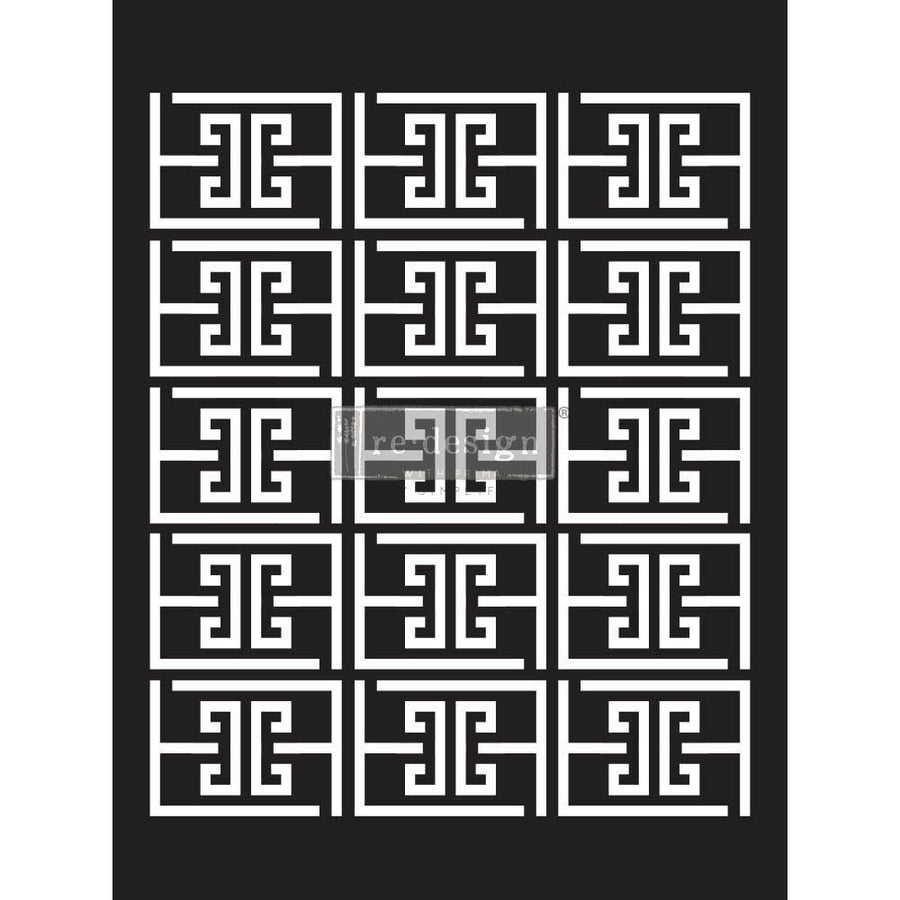 Something Geometric - Decor Stencil