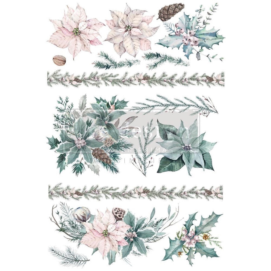 Evergreen Florals - Decor Transfer - Furniture Transfer