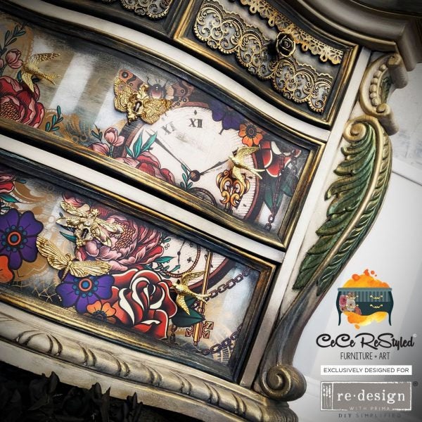 Inked Flash - CeCe Decor Transfer - Furniture Transfer