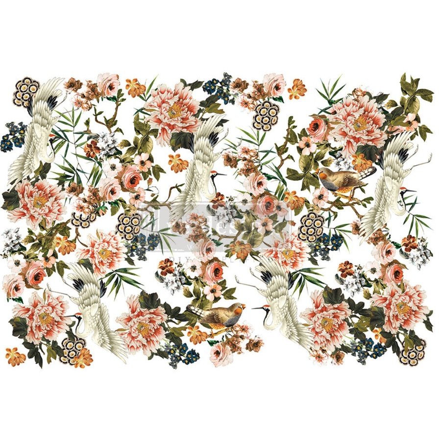 Elegance & Flowers - Decor Transfer - Furniture Transfer