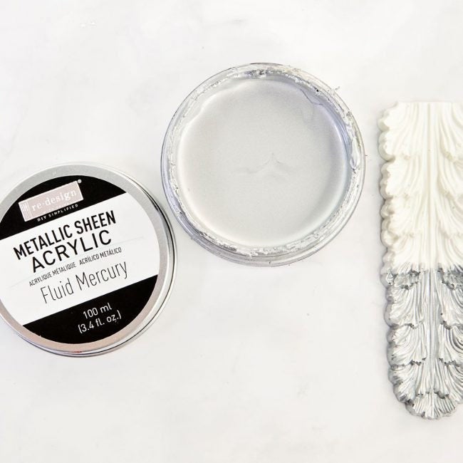 Fluid Mercury - Acrylic Metallic Sheen