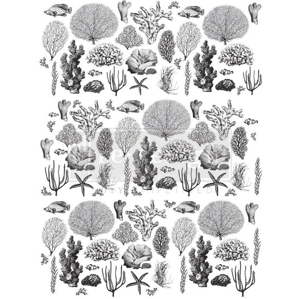 Coastal Sea Life - Decor Transfer - Furniture Transfer