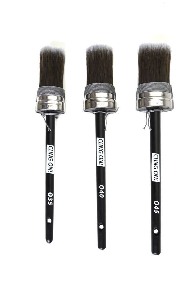 Cling On! O35-Small Oval Brush