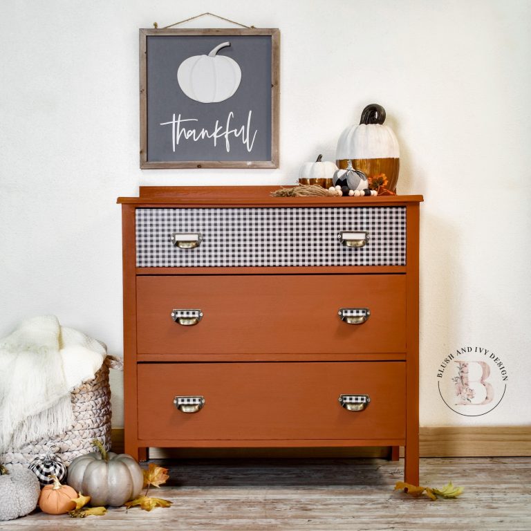 Gingham Black - Decor Transfer - Furniture Transfer