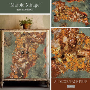 Marble Mirage - A1 Decoupage Paper
