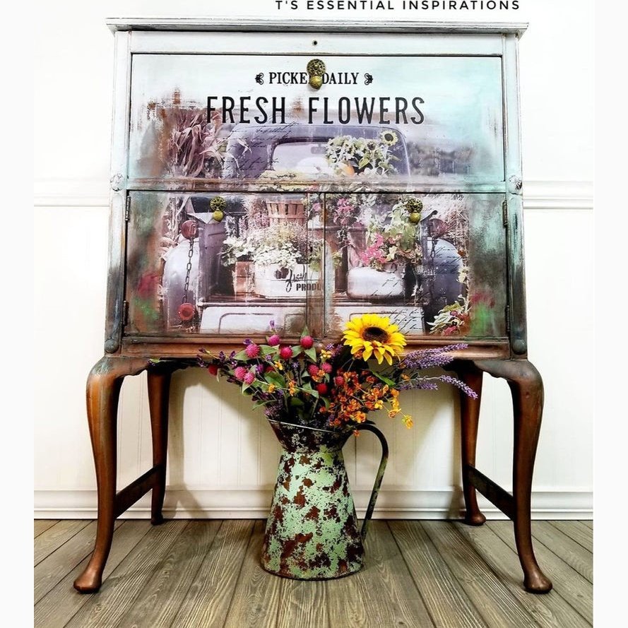 Fresh Flowers - Decor Transfer - Furniture Transfer