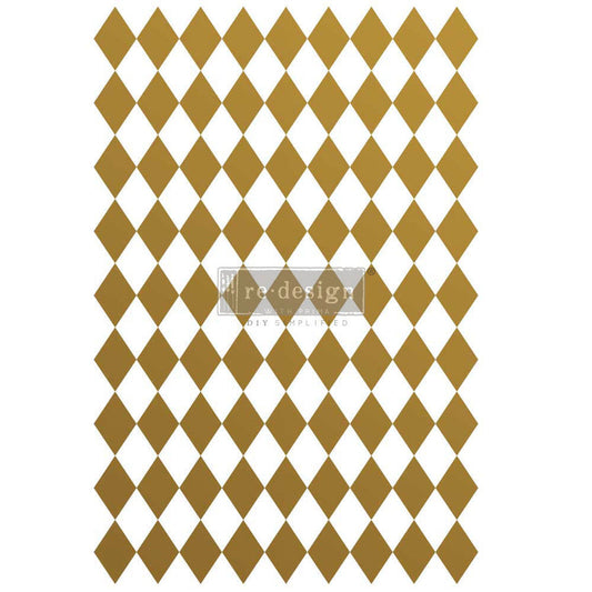 Gold Harlequin - Decor Transfer - Furniture Transfer