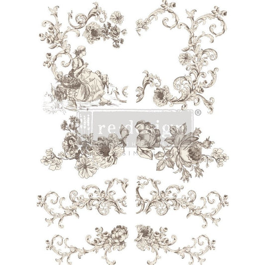 Alaina Toile - Decor Transfer - Furniture Transfer