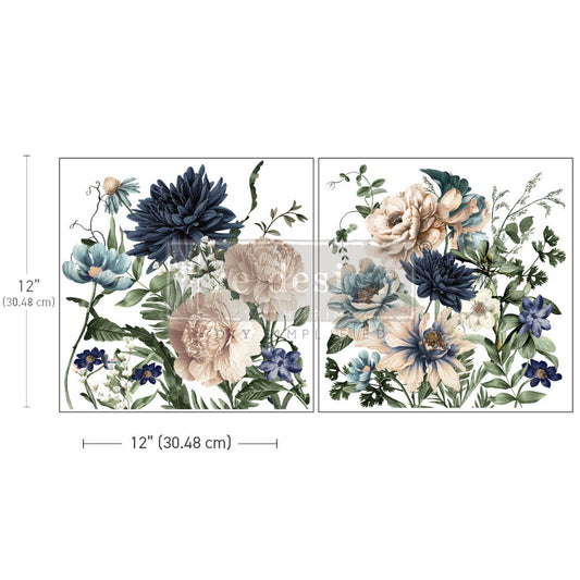 Cerulean Blooms - Maxi Transfer