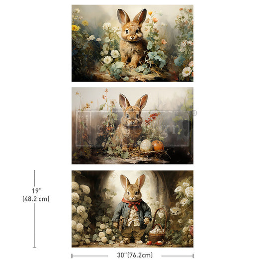 Dreamy Bunnies - Decoupage Paper Pack